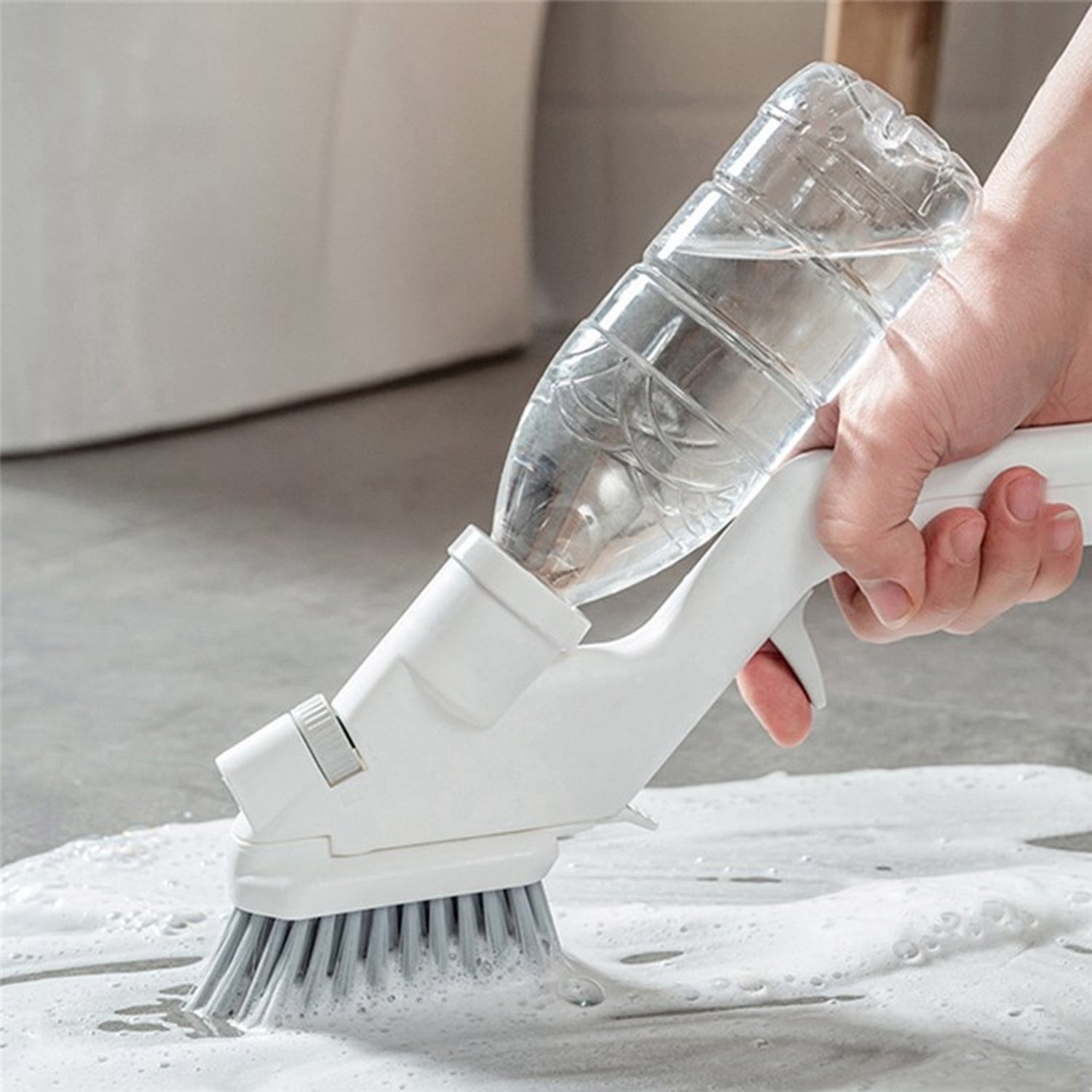 6699 Spray Cleaning Brush, Multifunction Non-Slip Cleaning Brush, Comfortable Handle Durable for Sinks, Gas Stove Clean Tiles Crevices, Window Household Cleaning DeoDap 6699 Spray Cleaning Brush, Multifunction Non-Slip Cleaning Brush, Comfortable Handle Durable for Sinks, Gas Stove Clean Tiles Crevices, Window Household Cleaning DeoDap